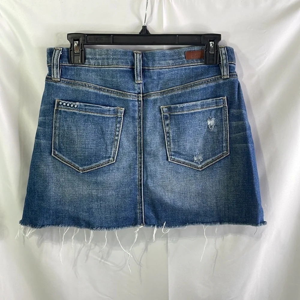 Blank nyc short denim skirt